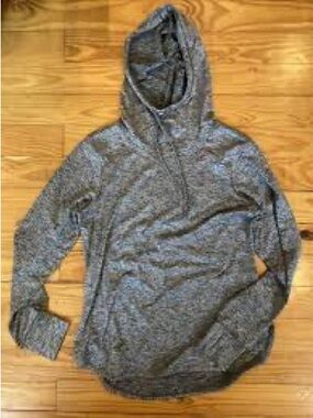 Reebok Gray Heather Lightweight Hoodie